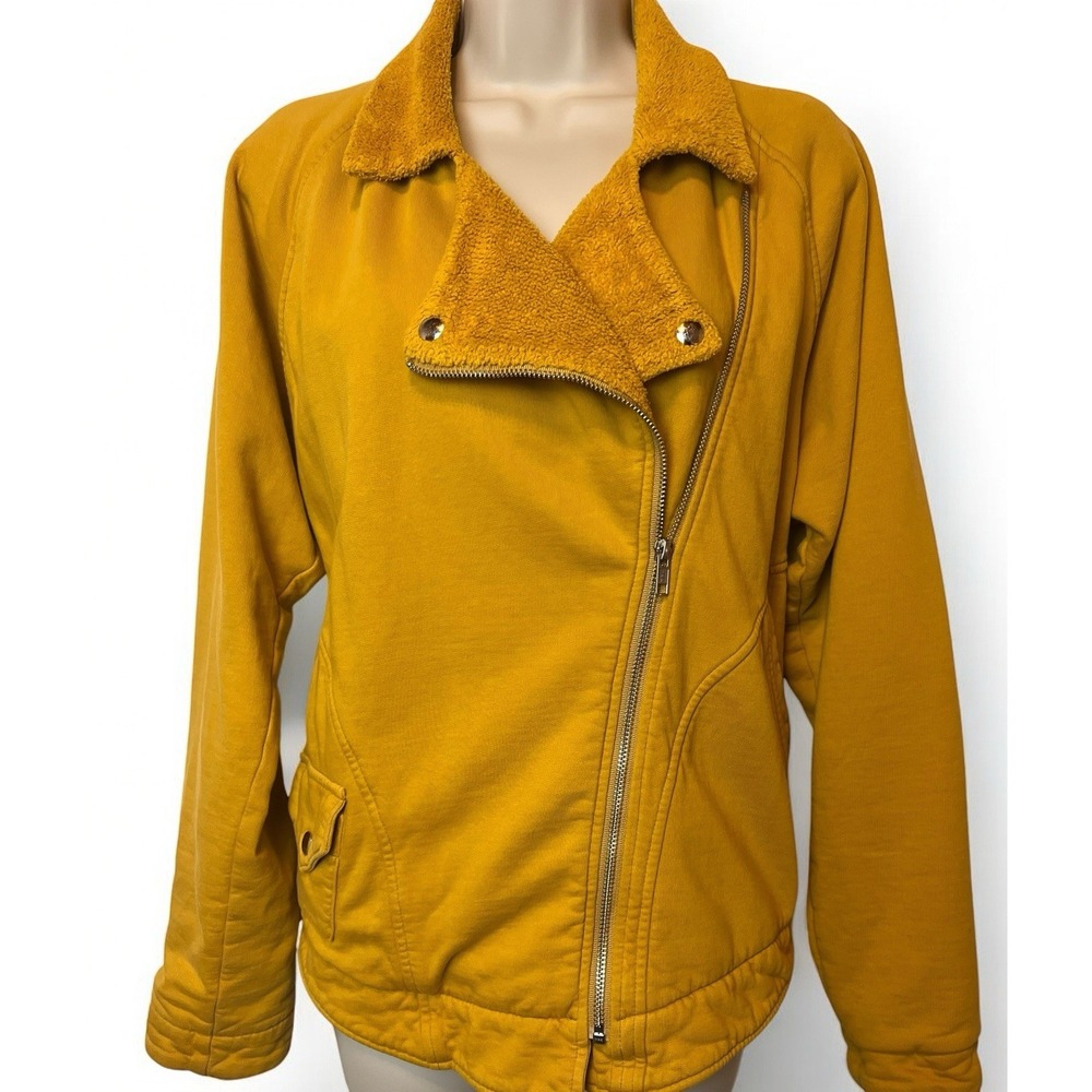 Prairie Underground Mustard Bomber Jacket